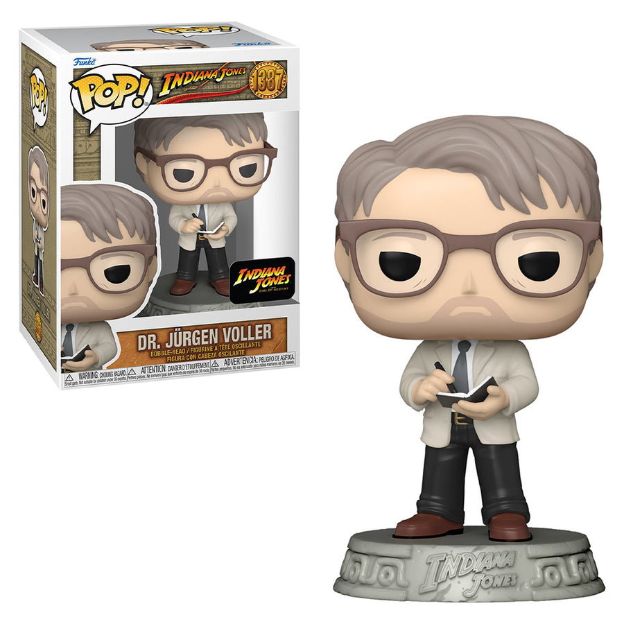 FUNKO POP INDIANA JONES AND THE DIAL OF DESTINY - DR. JURGEN VOLLER 1387