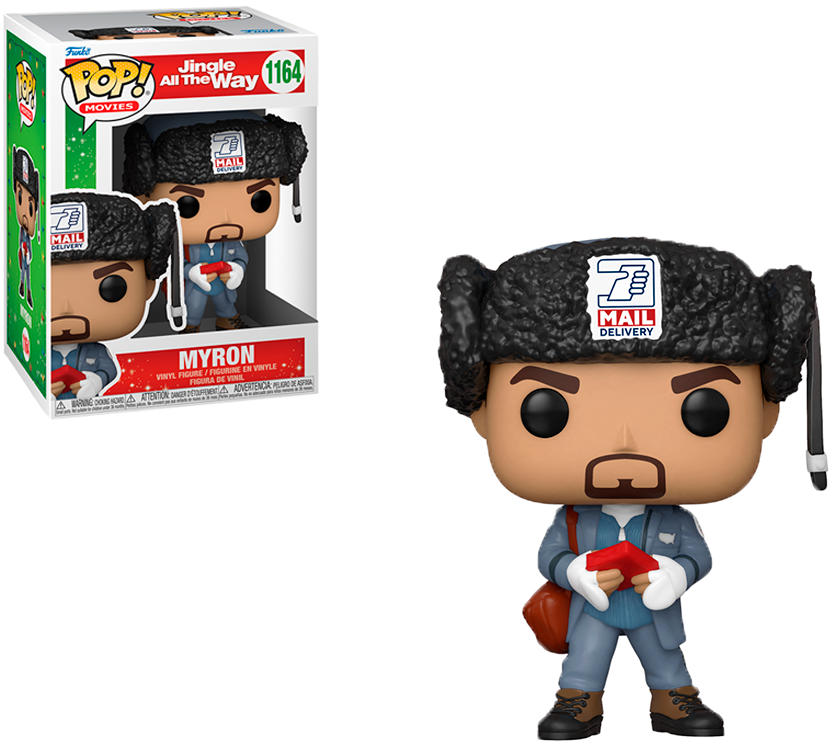 FUNKO POP JINGLE ALL THE WAY - MYRON 1164 BRINDE