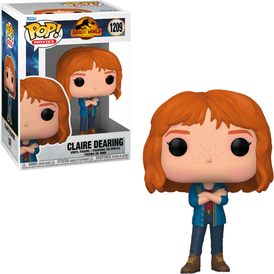 FUNKO POP JURASSIC WORLD DOMINION - CLAIRE DEARING 1209 BRINDE