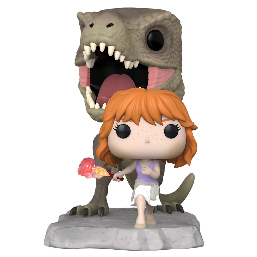 FUNKO POP JURASSIC WORLD DOMINION EXCLUSIVE - CLAIRE W/FLARE 1223