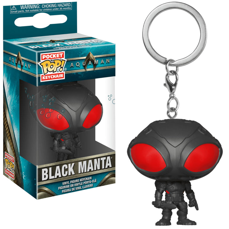 FUNKO POP - KEYCHAIN AQUAMAN BLACK MANTA