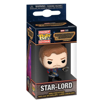 CHAVEIRO FUNKO POP KEYCHAIN GUARDIANS OF THE GALAXY 3 - STAR LORD 67500