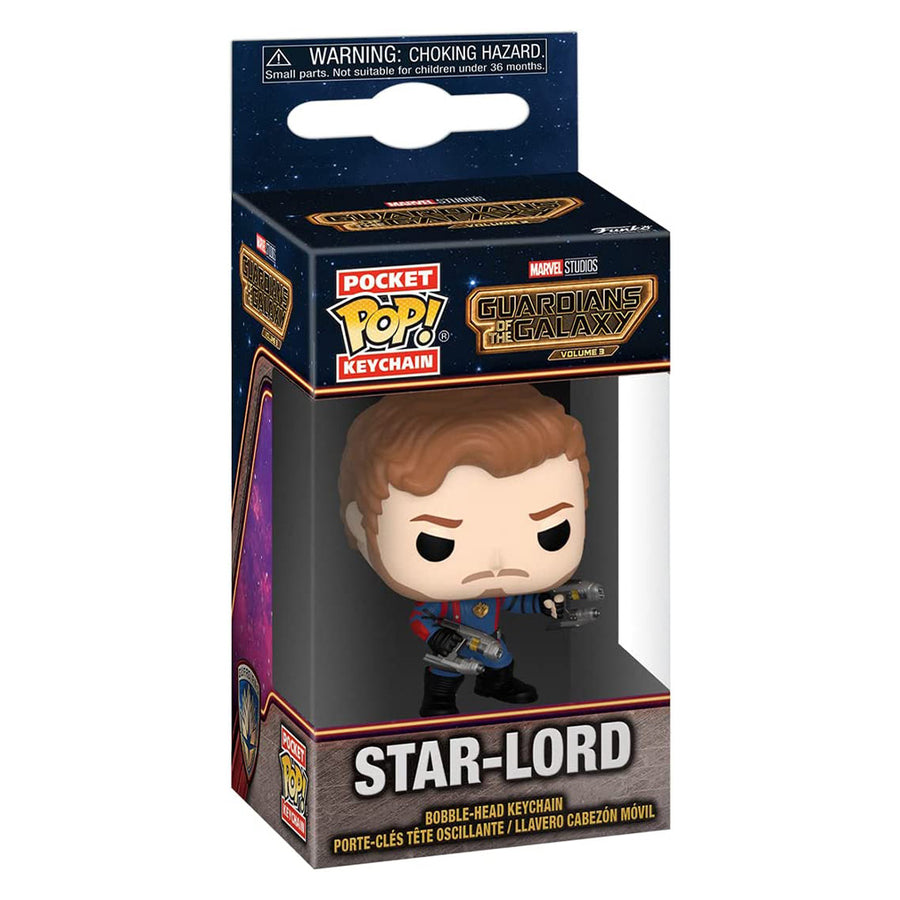 CHAVEIRO FUNKO POP KEYCHAIN GUARDIANS OF THE GALAXY 3 - STAR LORD 67500