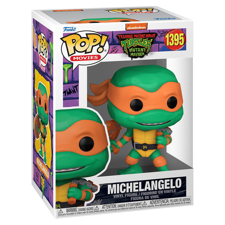 FUNKO POP MOVIES TEENAGE MUTANT NINJA TURTLES: MUTANT MAYHEM - MICHELANGELO 1395