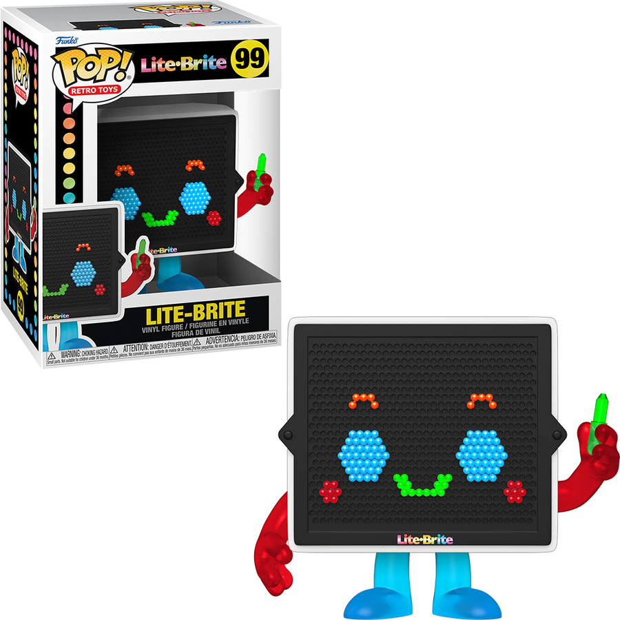 FUNKO POP LITE-BRITE - LITE-BRITE 99 BRINDE