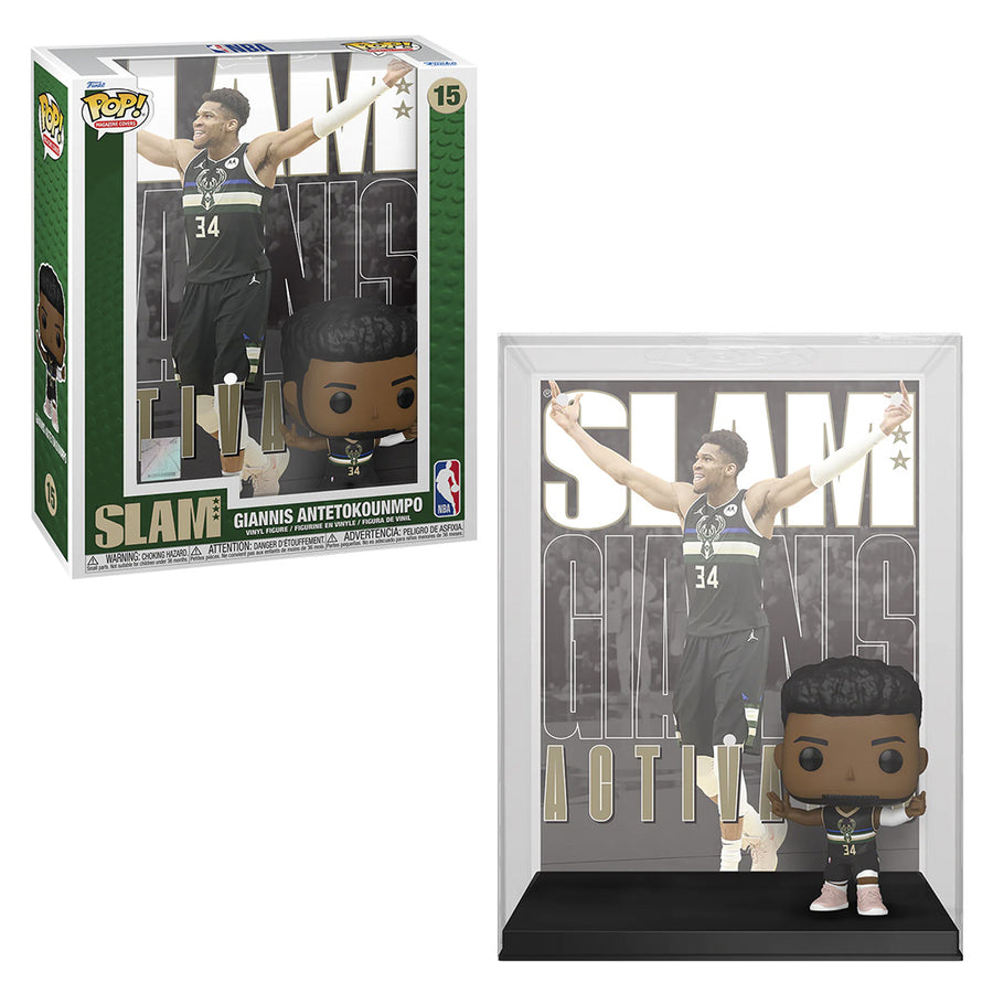 FUNKO POP MAGAZINE COVERS NBA - GIANNIS ANTETOKOUNMPO 15 (70627) BRINDE