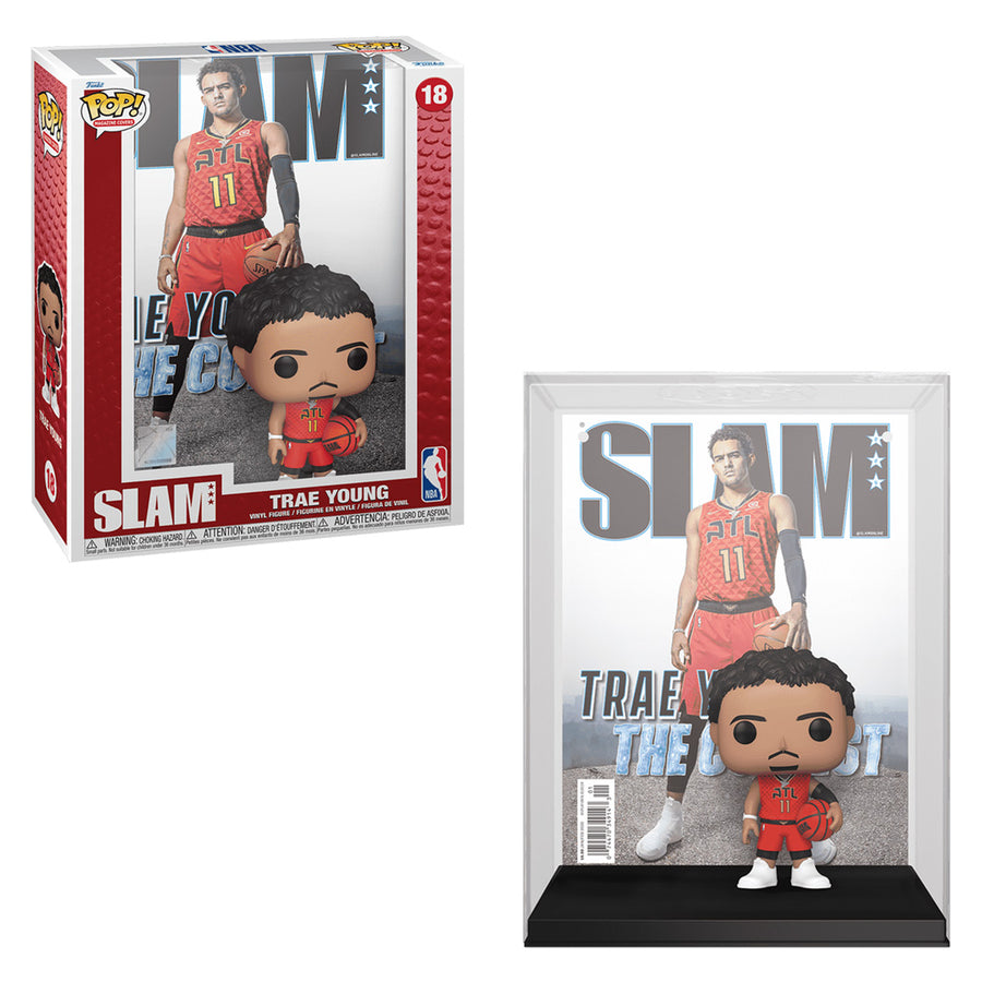 FUNKO POP MAGAZINE COVERS SLAM - TRAE YOUNG 18 (75072) BRINDE