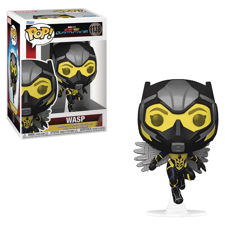 FUNKO POP MARVEL ANT-MAN QUANTUMANIA - WASP 1138 BRINDE