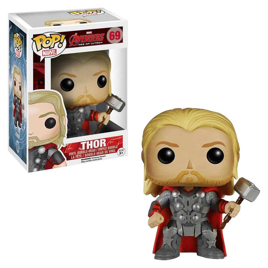 FUNKO POP MARVEL AVENGERS AGE OF ULTRON - THOR 69 BRINDE