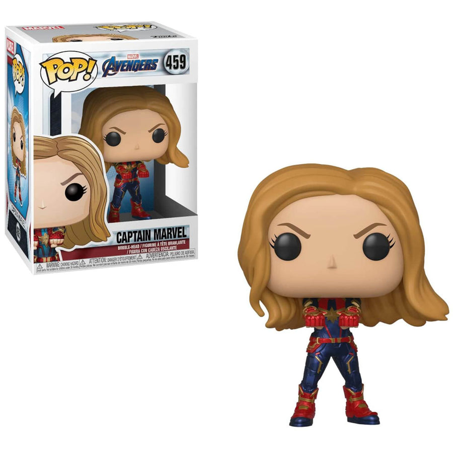 FUNKO POP MARVEL AVENGERS ENDGAME - CAPTAIN MARVEL 459 BRINDE