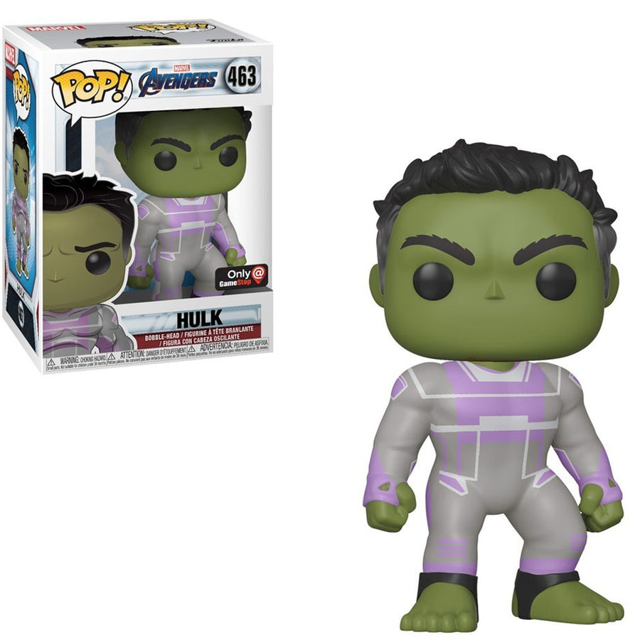 FUNKO POP MARVEL AVENGERS ENDGAME - HULK EXCLUSIVE 463 BRINDE