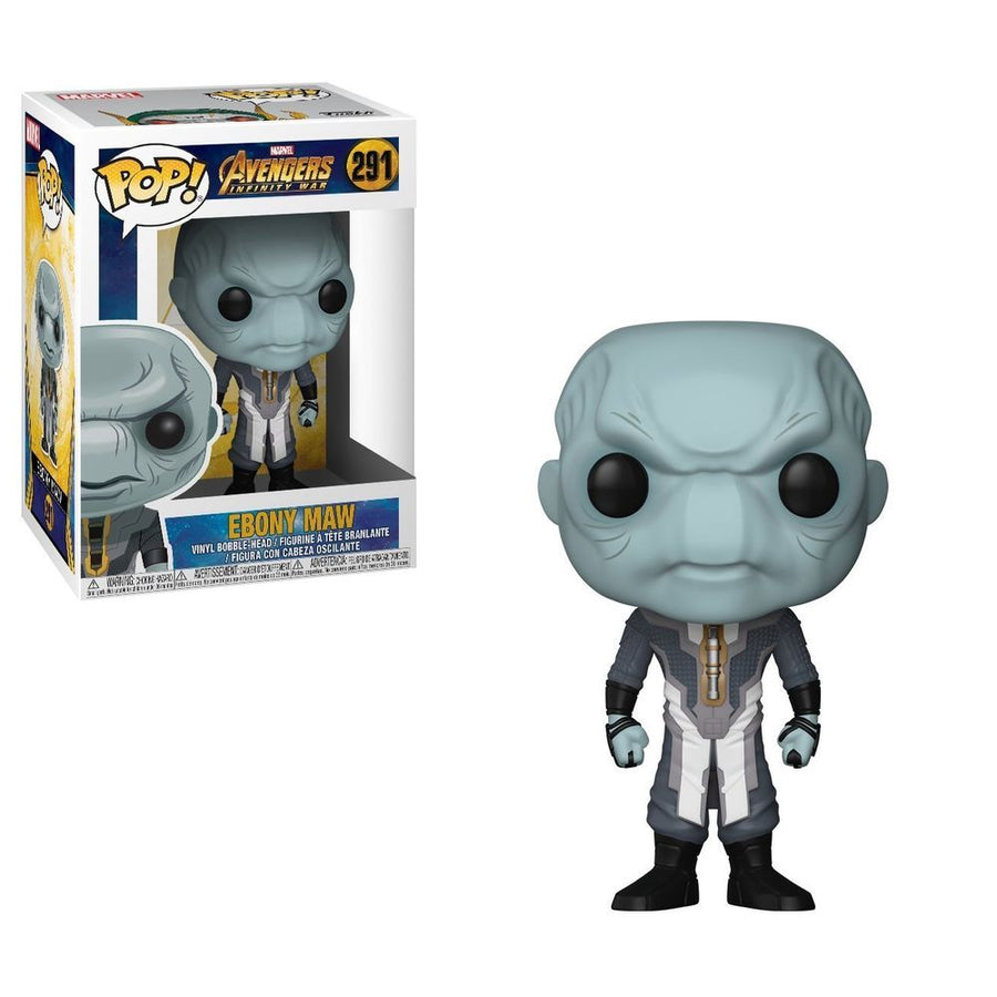 FUNKO POP MARVEL AVENGERS INFINITY WAR - EBONY MAW 291 BRINDE