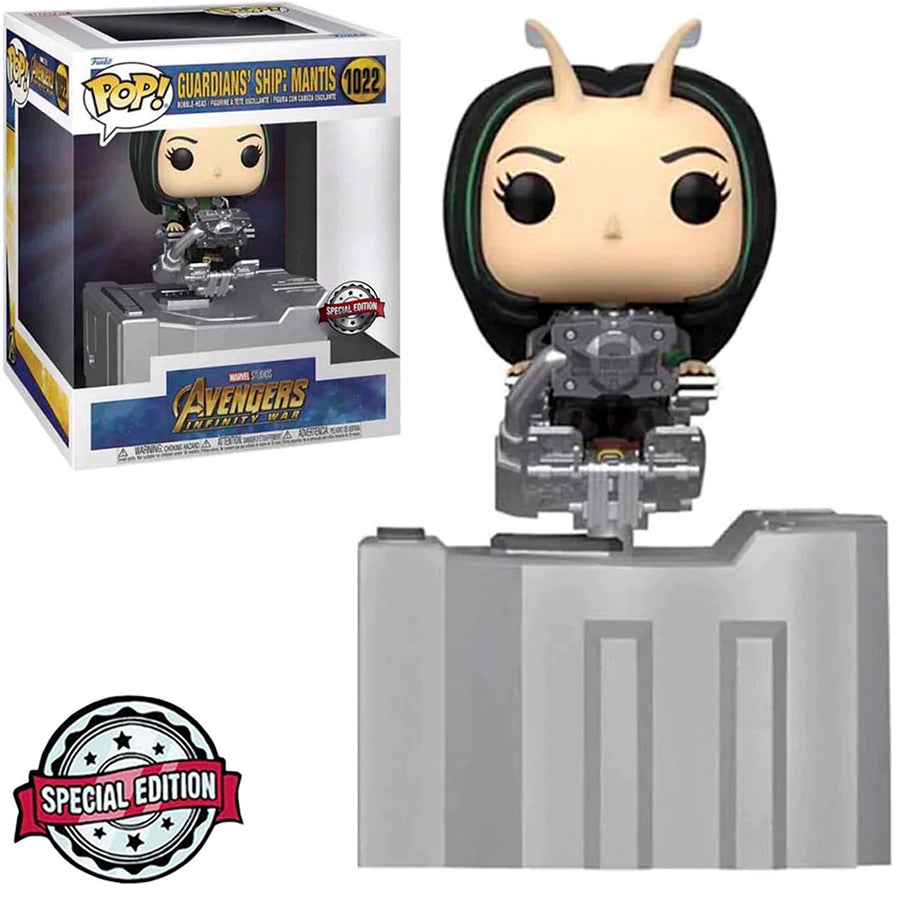 FUNKO POP MARVEL AVENGERS INFINITY WAR GUARDIANS' SHIP EXCLUSIVE - MANTIS 1022 BRINDE