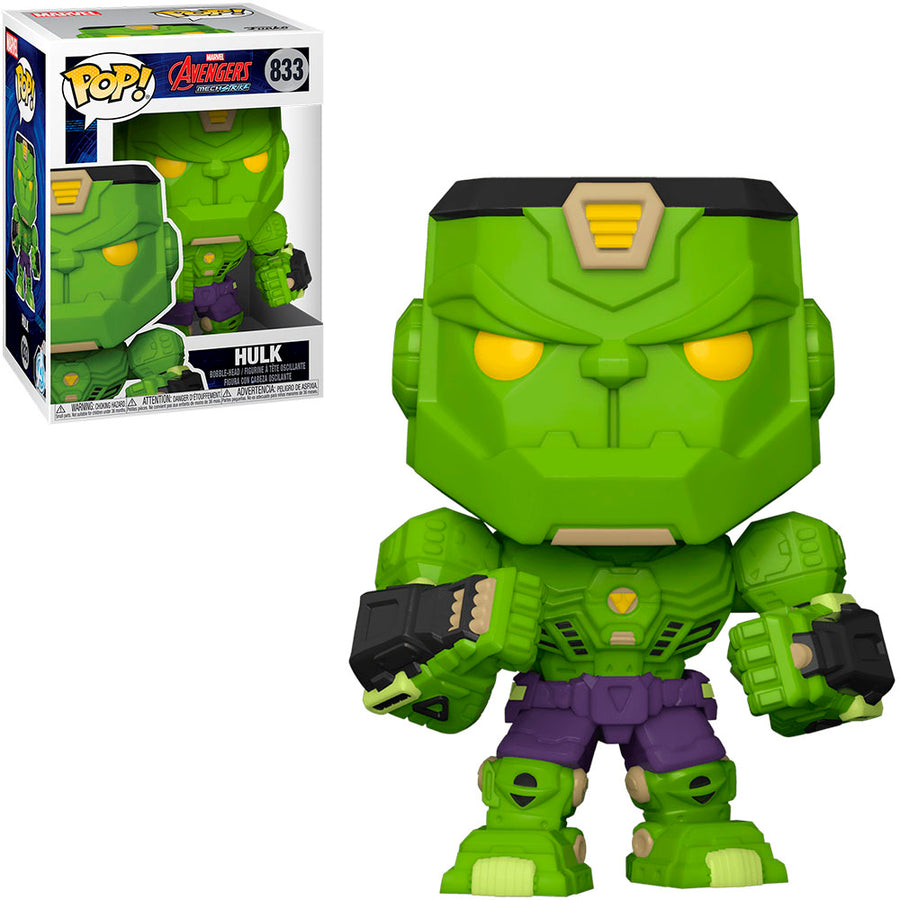 FUNKO POP MARVEL AVENGERS MECH STRIKE - HULK 833 BRINDE