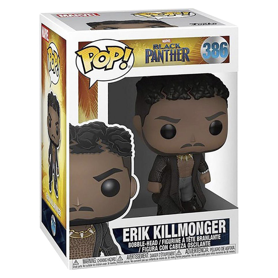 FUNKO POP MARVEL PANTERA NEGRA - ERIK KILLMONGER 386