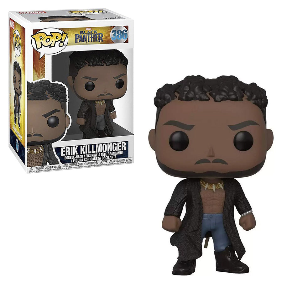 FUNKO POP MARVEL PANTERA NEGRA - ERIK KILLMONGER 386