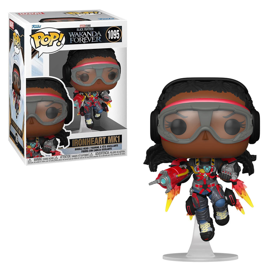 FUNKO POP MARVEL BLACK PANTHER WAKANDA FOREVER - IRONHEART MK1 1095 BRINDE