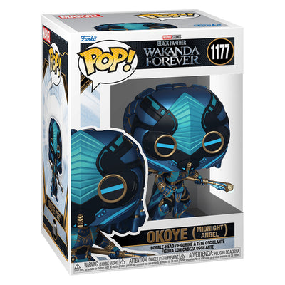 FUNKO POP MARVEL BLACK PANTHER: WAKANDA FOREVER - OKOYE (MIDNIGHT ANGEL) 1177