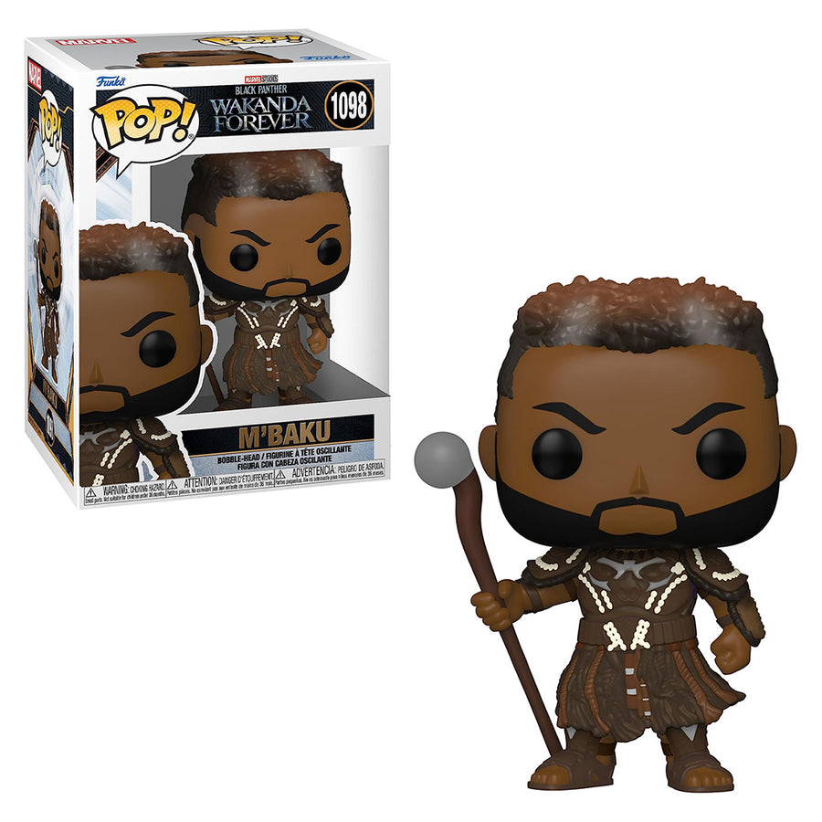 FUNKO POP MARVEL WAKANDA FOREVER - BLACK PANTHER M,BAKU 1098