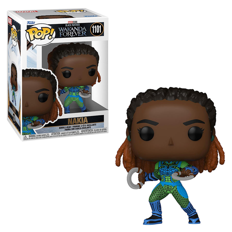 FUNKO POP MARVEL - BLACK PHANTER WAKANDA NAKIA 1101 BRINDE