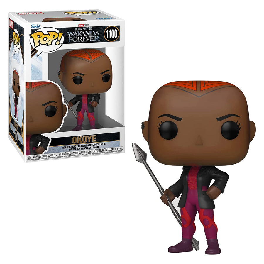FUNKO POP MARVEL - BLACK PHANTER WAKANDA OKOYE 1100 BRINDE