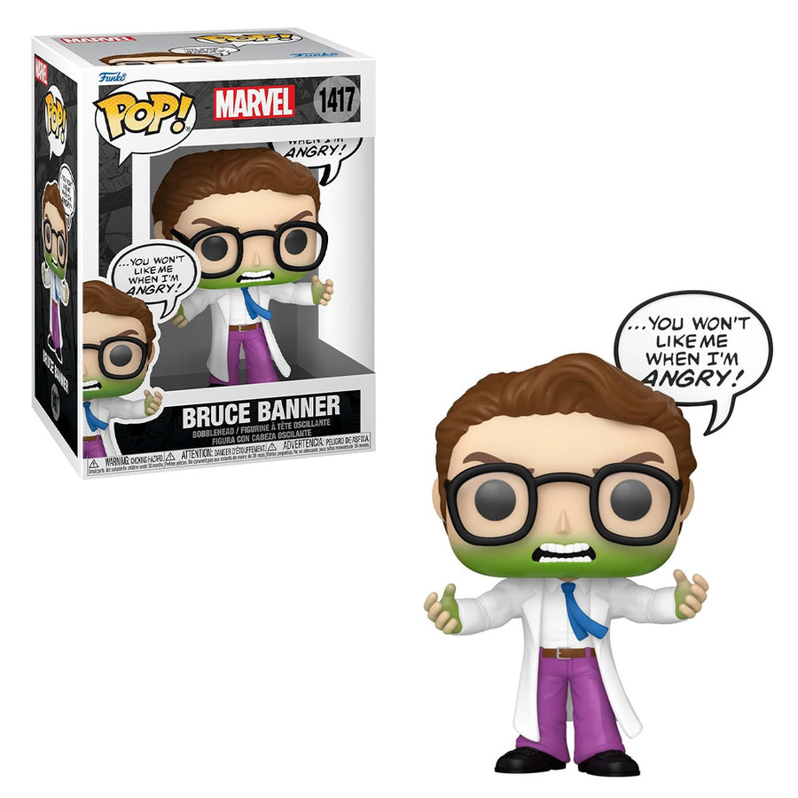 FUNKO POP MARVEL - BRUCE BANNER 1417 BRINDE
