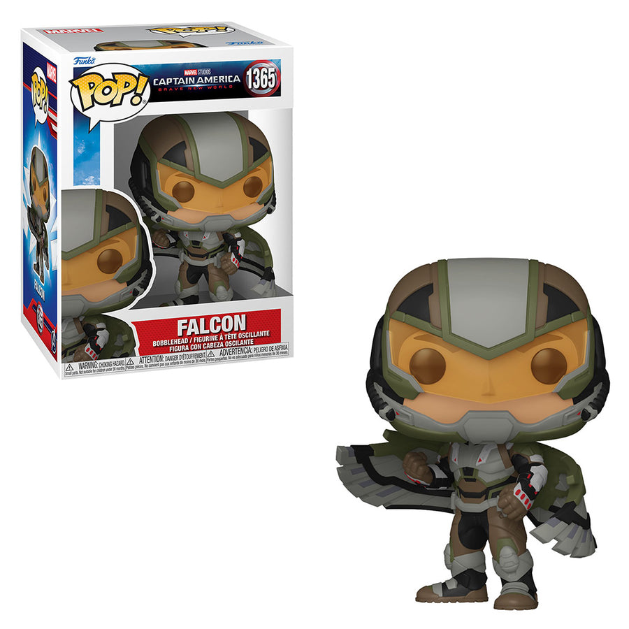 FUNKO POP MARVEL CAPTAIN AMERICA: BRAVE NEW WORLD - FALCON 1365 BRINDE