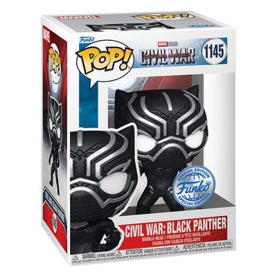 FUNKO POP MARVEL CAPTAIN AMERICA: CIVIL WAR EXCLUSIVE - BLACK PANTHER 1145