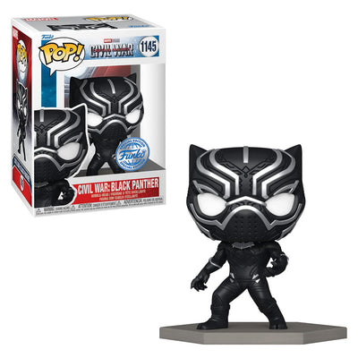 FUNKO POP MARVEL CAPTAIN AMERICA: CIVIL WAR EXCLUSIVE - BLACK PANTHER 1145