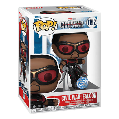 FUNKO POP MARVEL CAPTAIN AMERICA CIVIL WAR EXCLUSIVE - CIVIL WAR: FALCON 1152