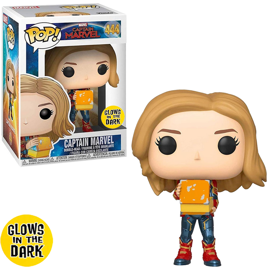 FUNKO POP MARVEL CAPTAIN MARVEL TESSERACT - 444 BRINDE
