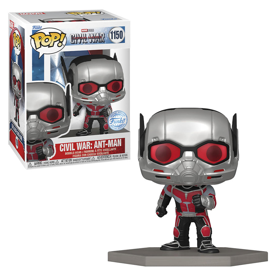 FUNKO POP MARVEL CIVIL WAR EXCLUSIVE - ANT-MAN 1150