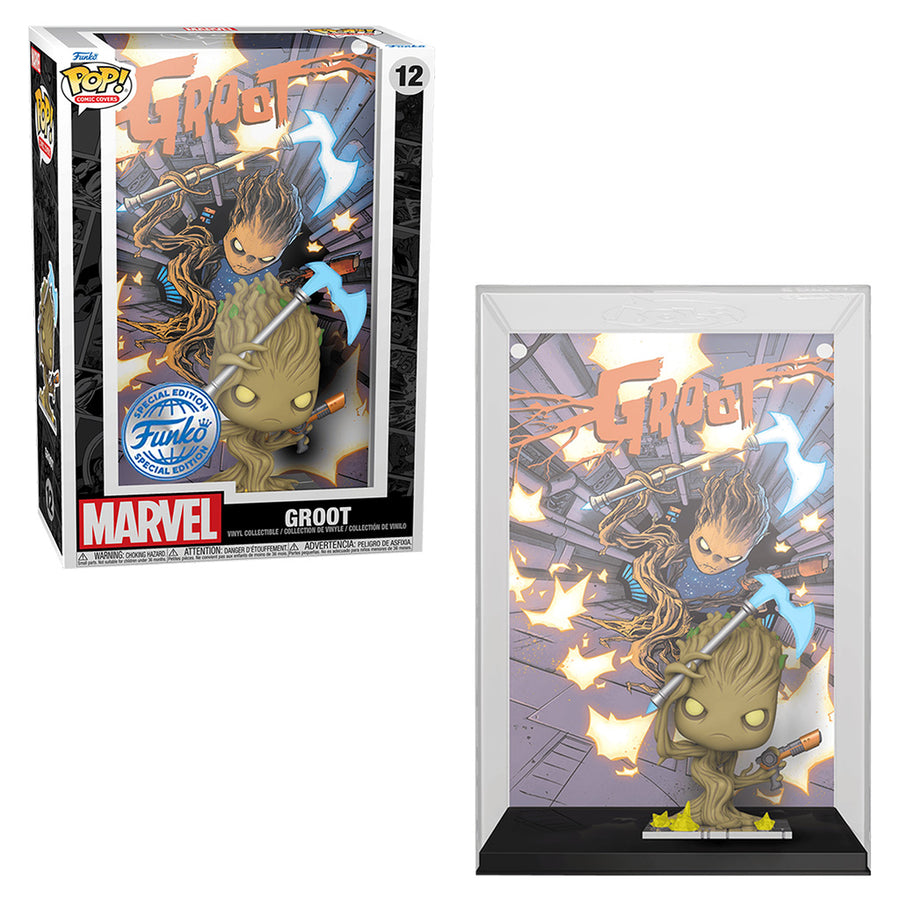 FUNKO POP MARVEL COVER GUARDIANS GALAXY - GROOT 12