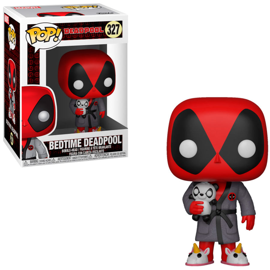 FUNKO POP MARVEL DEADPOOL - BEDTIME DEADPOOL 327 BRINDE