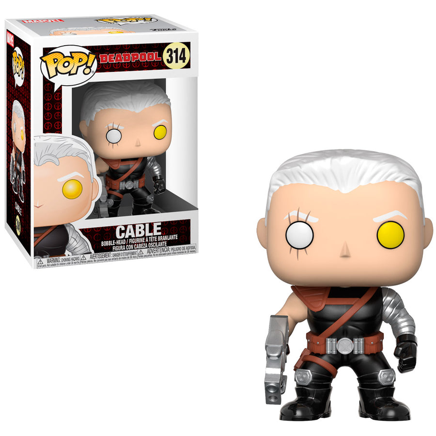 FUNKO POP MARVEL DEADPOOL - CABLE 314 BRINDE