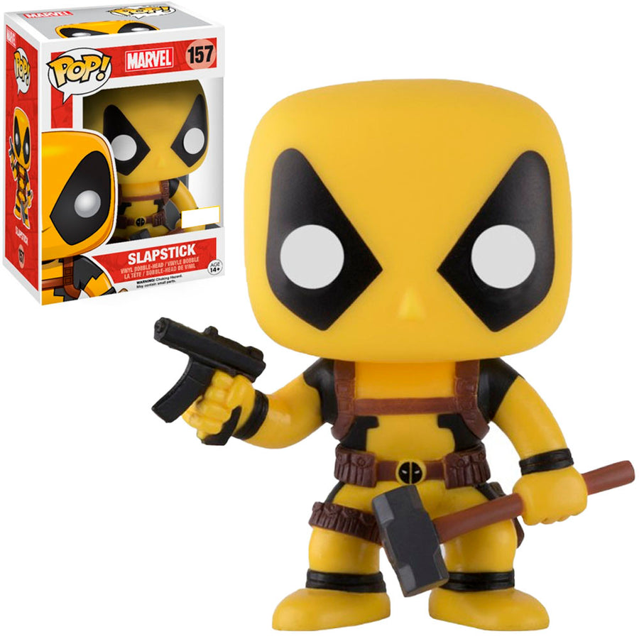 FUNKO POP MARVEL DEADPOOL EXCLUSIVE - SLAPSTICK 157 BRINDE