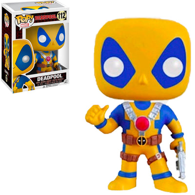 FUNKO POP MARVEL DEADPOOL EXCLUSIVE - YELLOW DEADPOOL 112