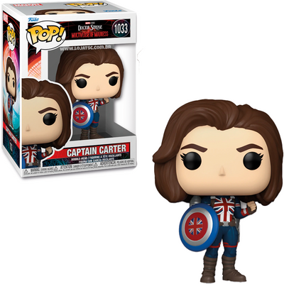 FUNKO POP MARVEL DOCTOR STRANGE IN THE MULTIVERSE OF MADNESS - CAPTAIN CARTER 1033