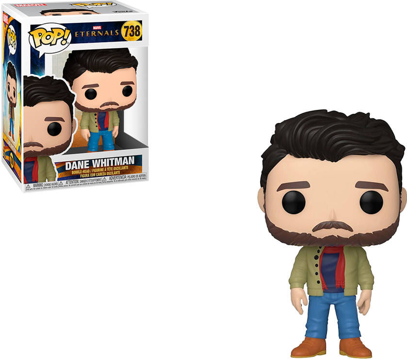 FUNKO POP MARVEL ETERNALS - DANE WHITMAN 738 BRINDE