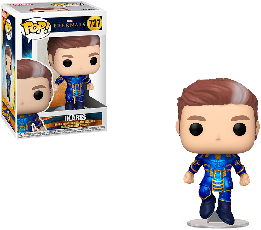 FUNKO POP MARVEL ETERNALS - IKARIS 727 BRINDE
