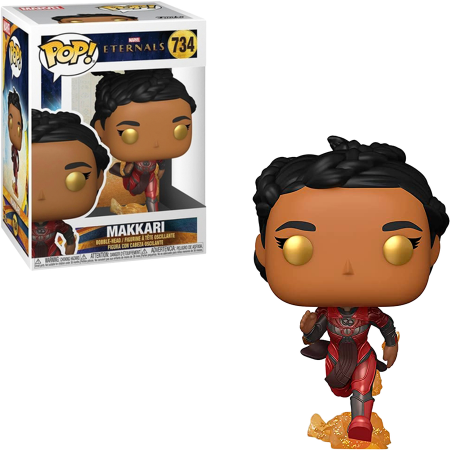 FUNKO POP MARVEL ETERNALS - MAKKARI 734 BRINDE