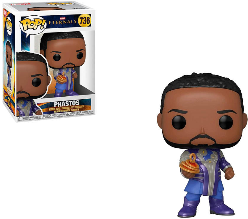 FUNKO POP MARVEL ETERNALS - PHASTOS 736 BRINDE