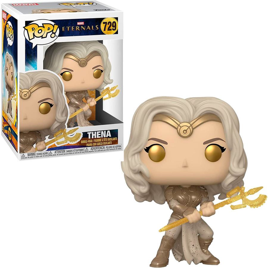FUNKO POP MARVEL ETERNALS - THENA 729 BRINDE