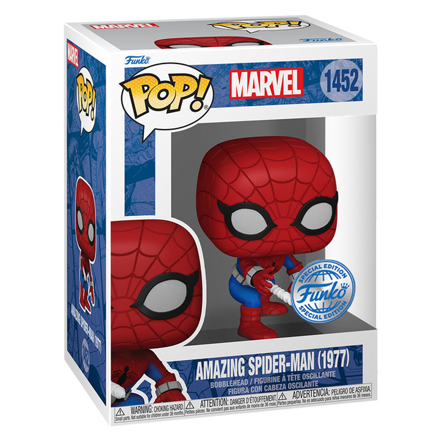 FUNKO POP MARVEL EXCLUSIVE - AMAZING SPIDER-MAN (1977) 1452