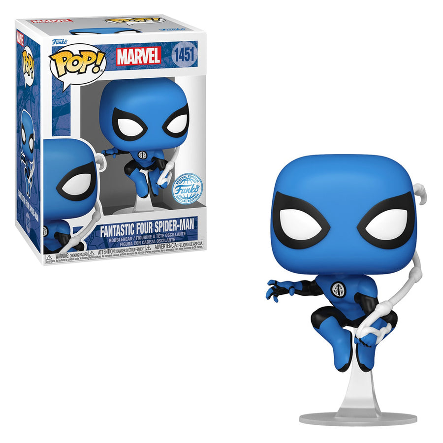 FUNKO POP MARVEL EXCLUSIVE - FANTASTIC FOUR SPIDER-MAN 1451 BRINDE