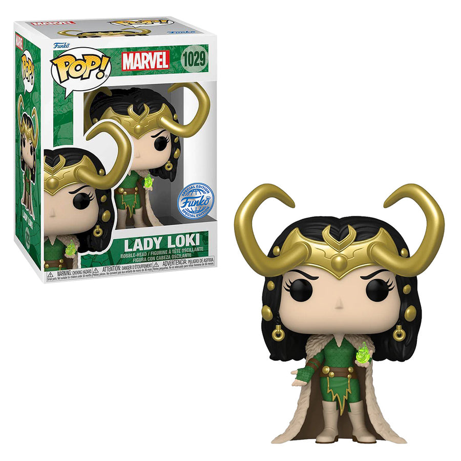 FUNKO POP MARVEL EXCLUSIVE - LADY LOKI 1029 BRINDE