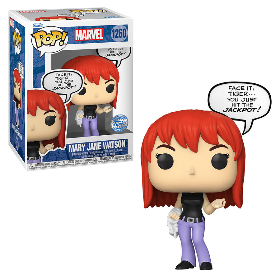 FUNKO POP MARVEL EXCLUSIVE - MARY JANE WATSON 1260 BRINDE