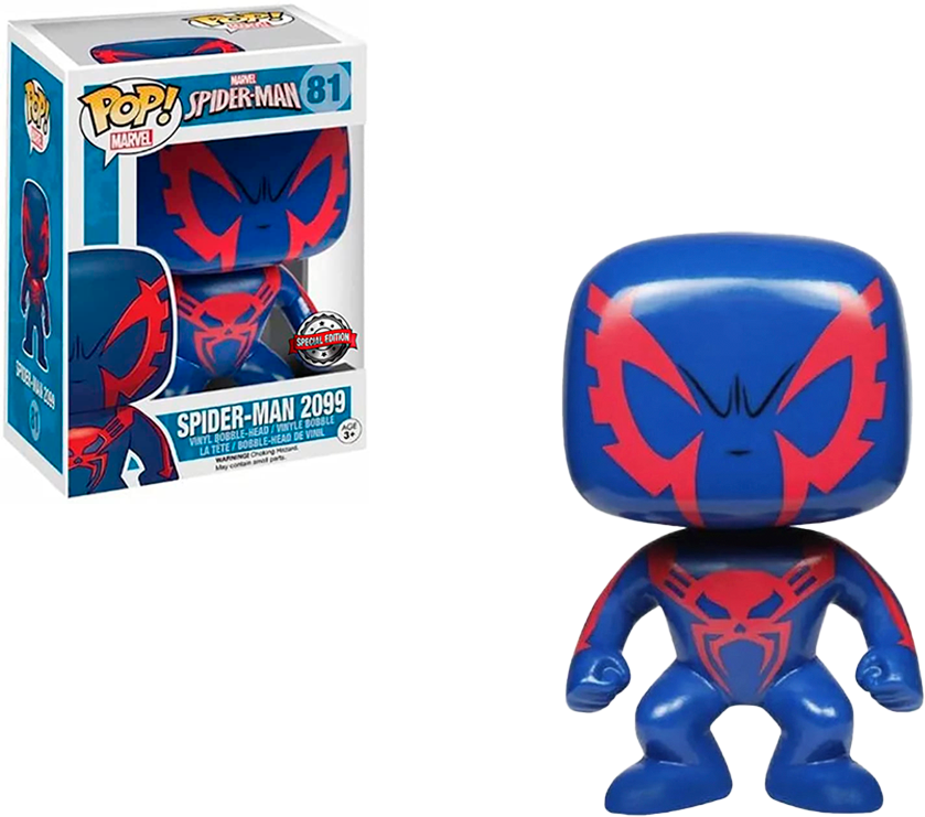FUNKO POP MARVEL EXCLUSIVE - SPIDER-MAN 2099 81 BRINDE