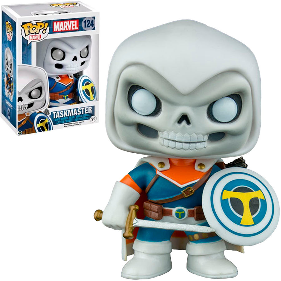 FUNKO POP MARVEL EXCLUSIVE - TASKMASTER 124 BRINDE