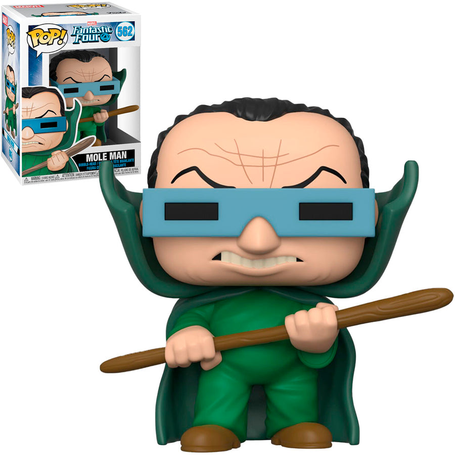 FUNKO POP MARVEL FANTASTIC FOUR - MOLE MAN 562 BRINDE